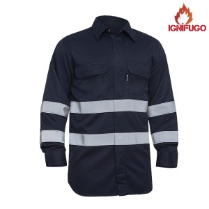 CAMISA DE VISIBILIDADE RETARDADORA DE CHAMA SARECO ADEEPI (ALGODÃO)