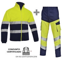 FORRO POLAR + PANTALON STRETCH