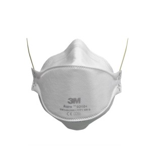 Serie 3M™ Aura™ 9300 + MASCARILLA AUTOFILTRANTE PARA PARTÍCULAS 